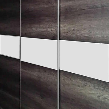 Classic Contemporay - Linen Cupbard Shaker Profile Satin Finish Duco